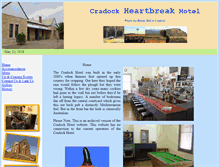 Tablet Screenshot of cradockhotel.com.au